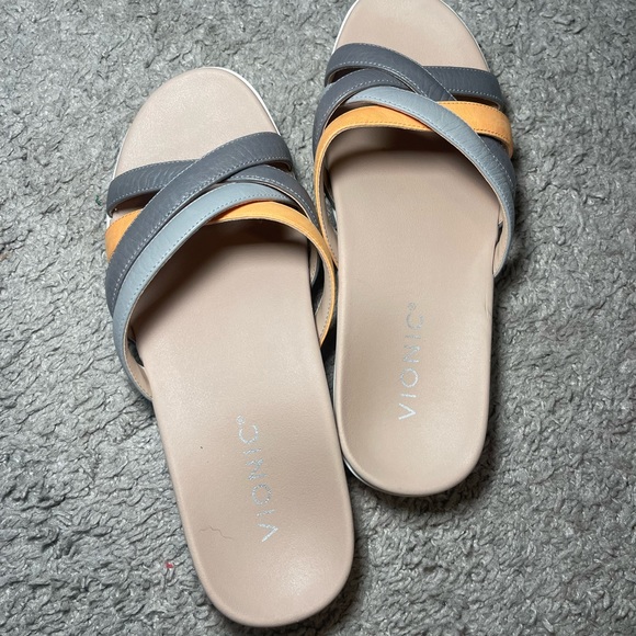 Vionic Shoes Vionic Dava Women's Slide Sandal Leather Size 6 - Picture 4 of 4